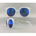 Lunettes de soleil en plastique pour femmes à lunettes chaudes P02008